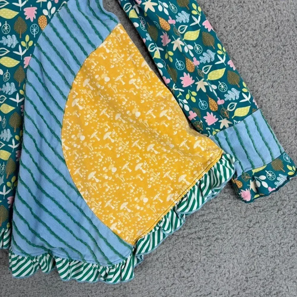Matilda Jane Make Believe Footpath Tunic 10 Woodland Forest Whimsy Mixed Media